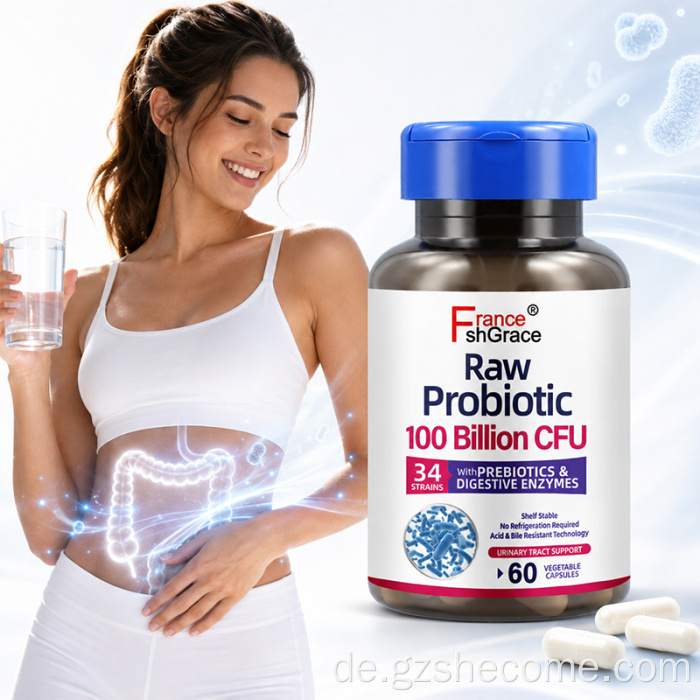 Shecome Probiotika für Frauen 100 Milliarden KBE Präbiotika
